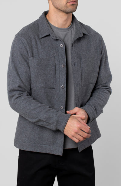 KYOTO WOOL OVER SHIRT