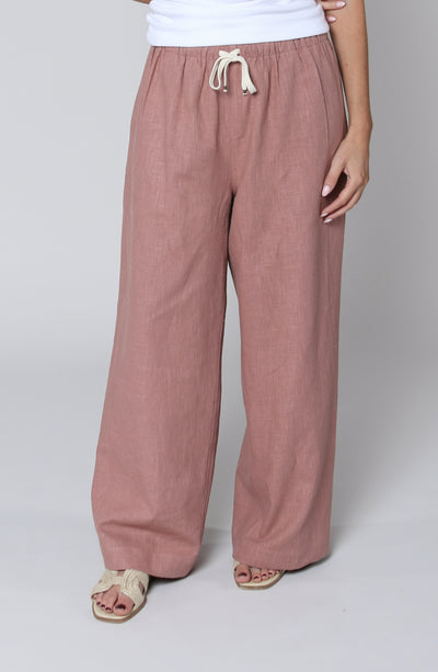 LINEN PALAZZO PANT