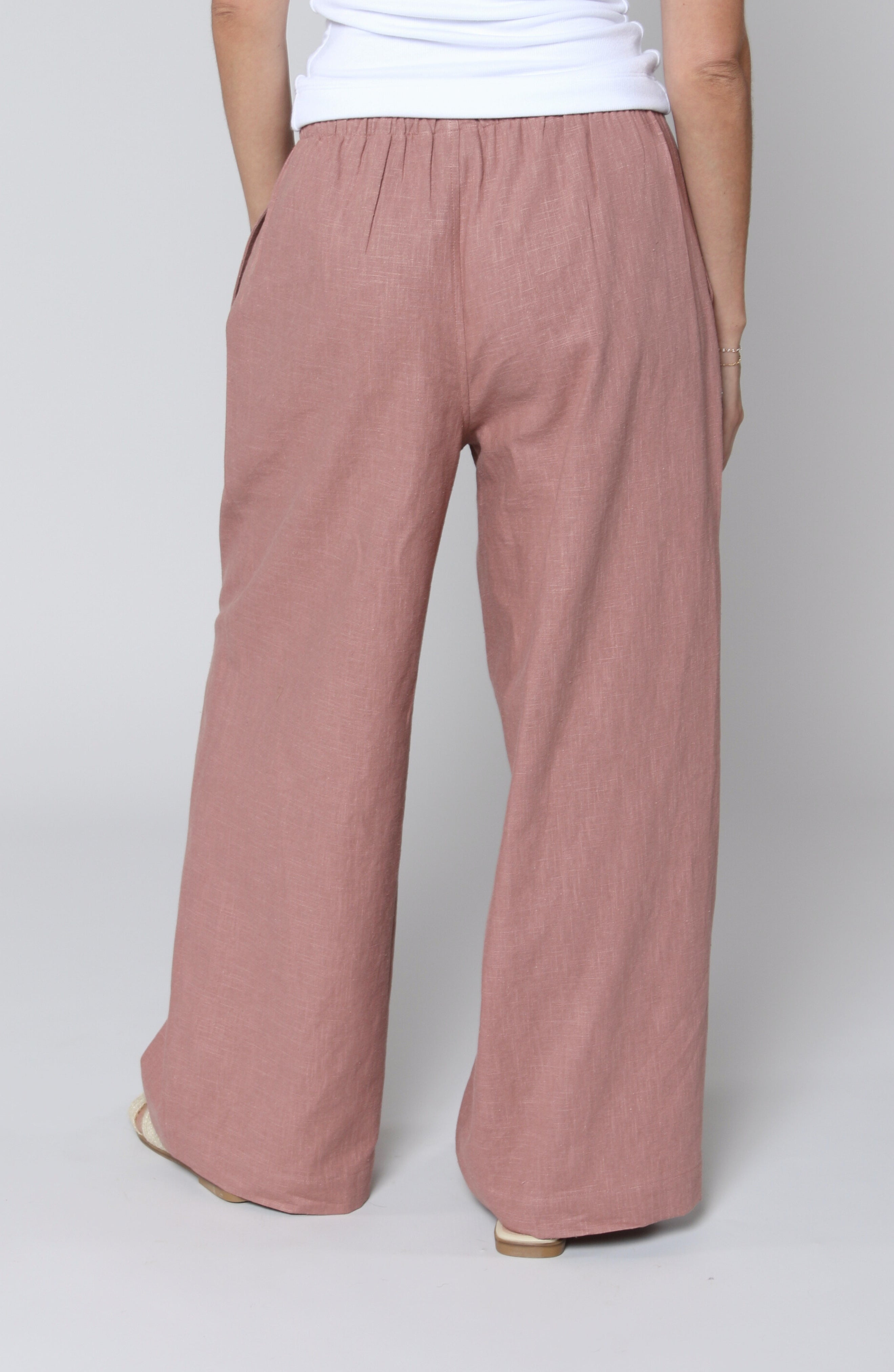 LINEN PALAZZO PANT