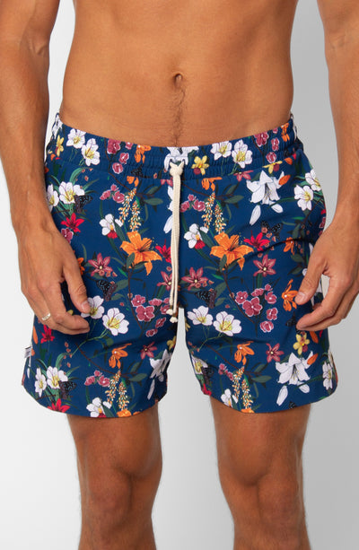 COASTAL BLOOM SWIM TRUNK