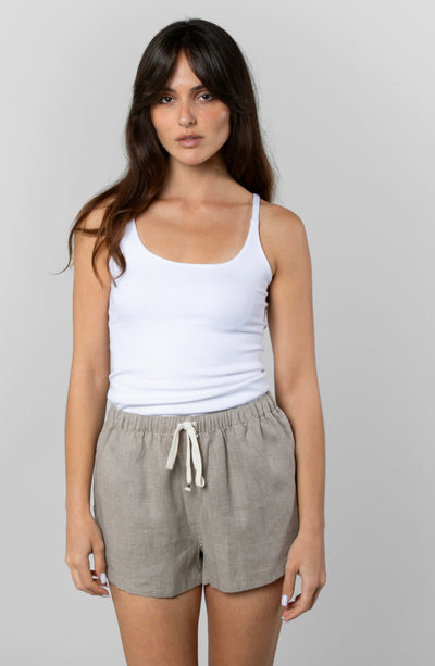 LINEN RESORT SHORTS