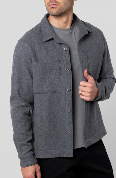 KYOTO WOOL OVER SHIRT