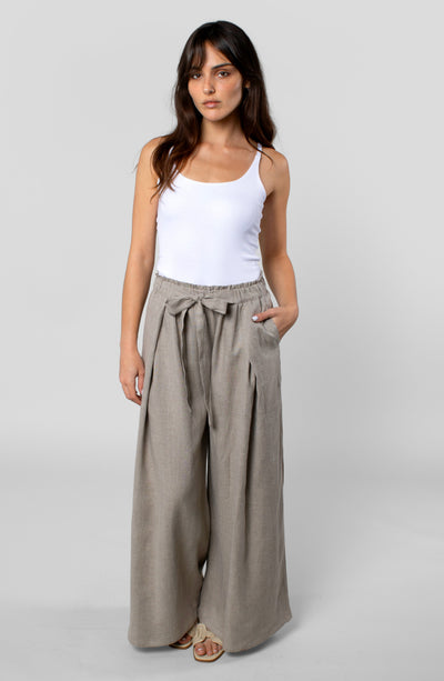 LINEN CABANA PANT