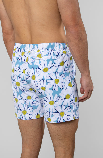 SUMMER DAISIES SWIM TRUNK