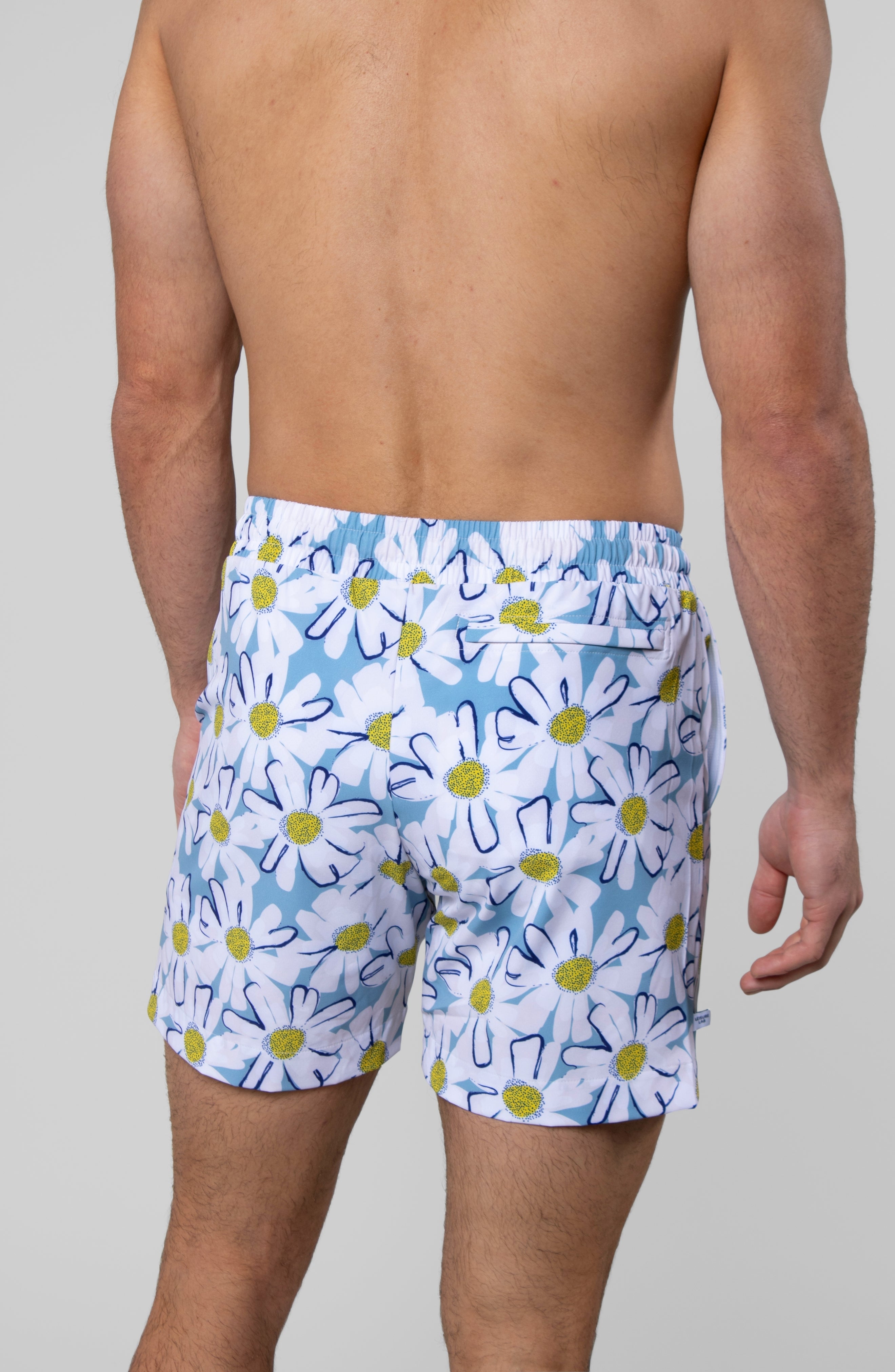 SUMMER DAISIES SWIM TRUNK