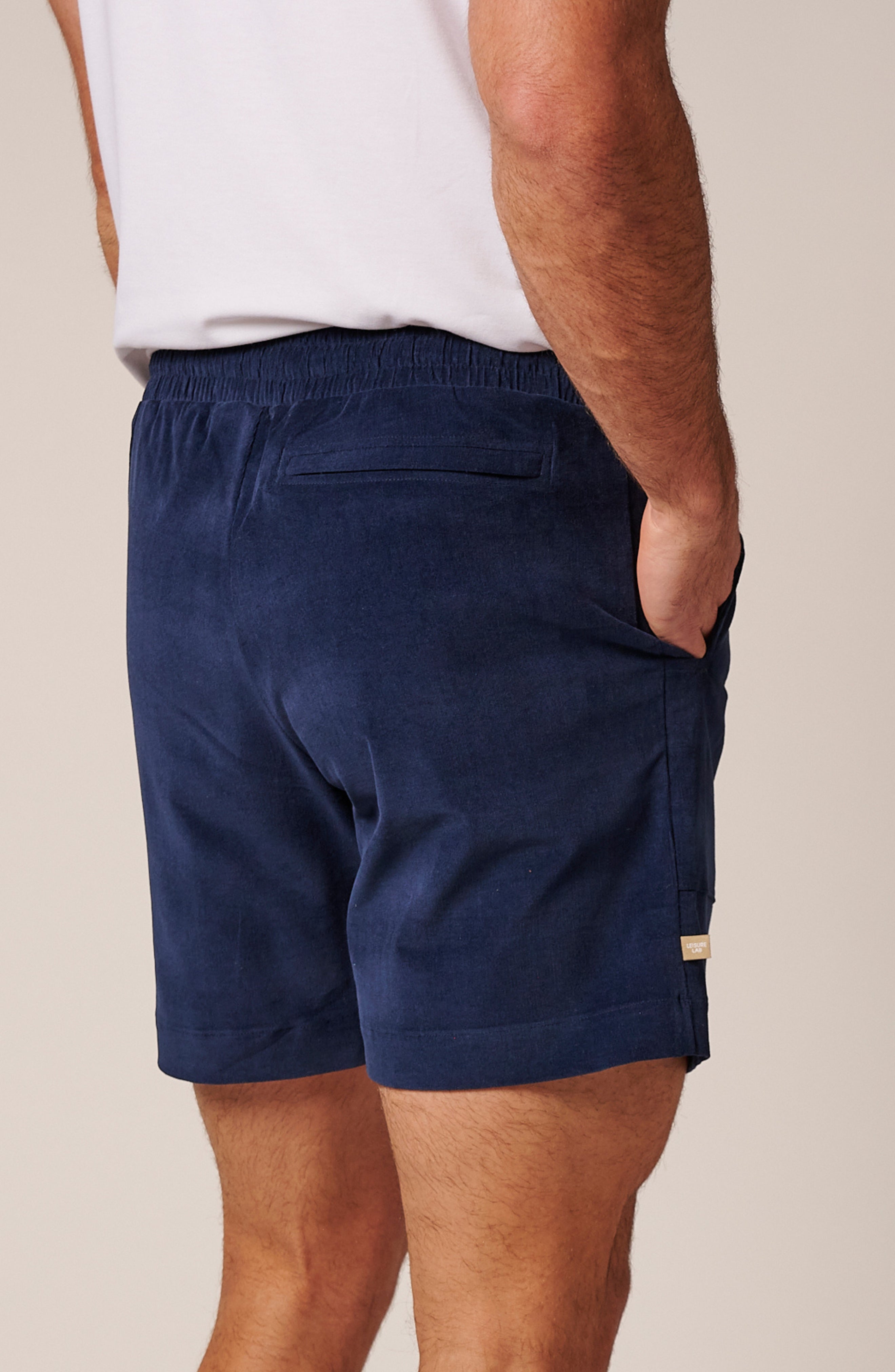 PATCH POCKET CORDUROY SHORT