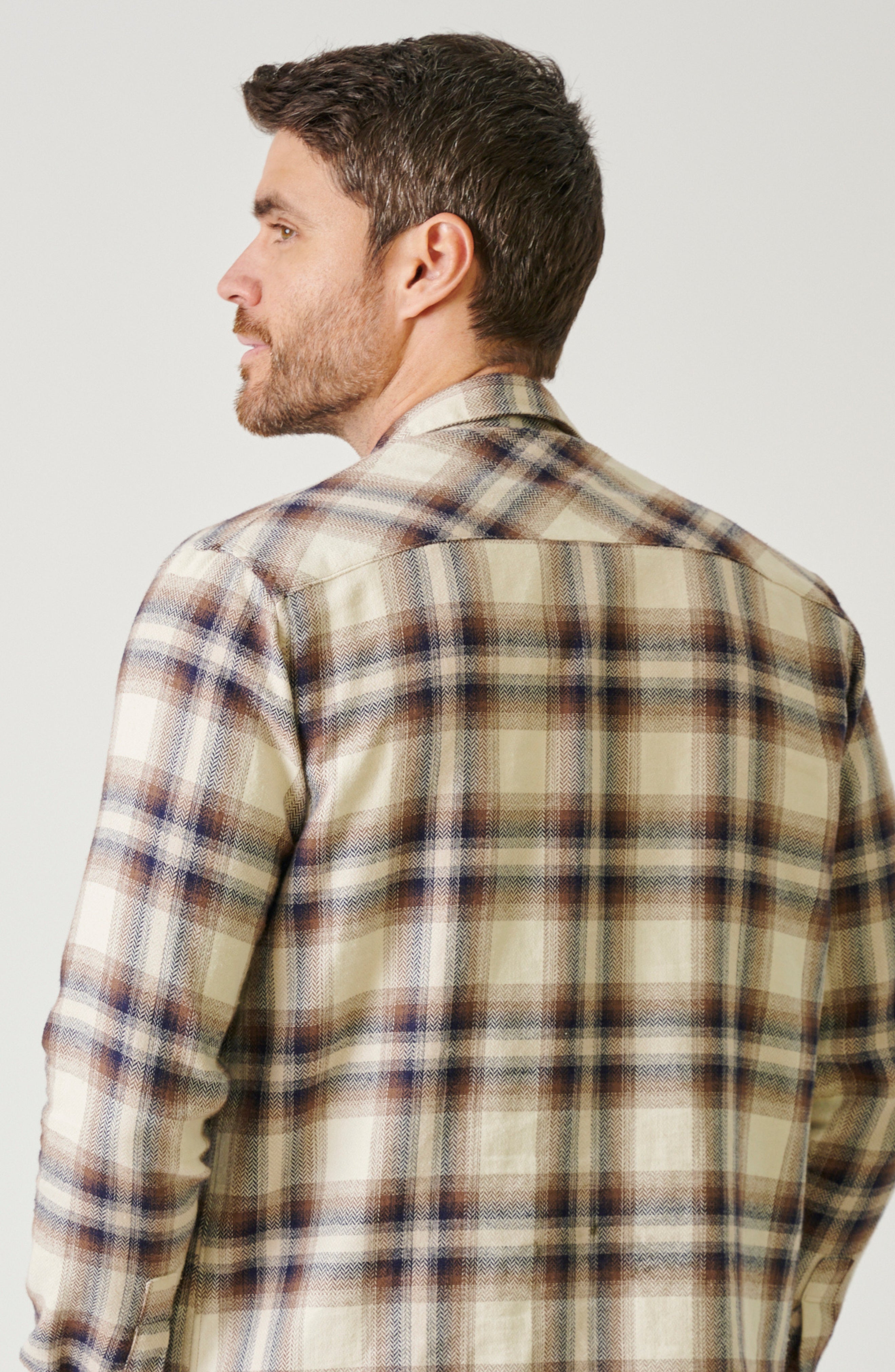 Coyote Cotton Flannel Button Up – LEISURE LAB®