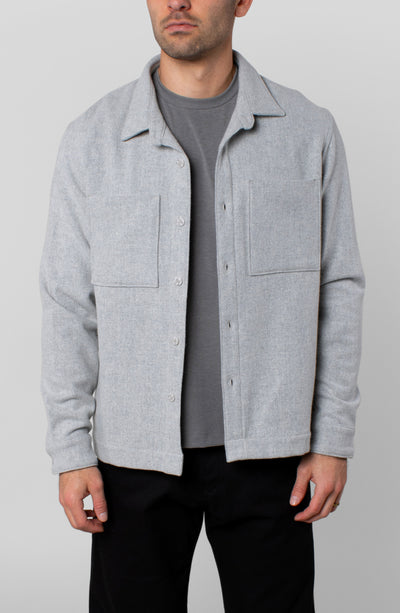 KYOTO WOOL OVER SHIRT