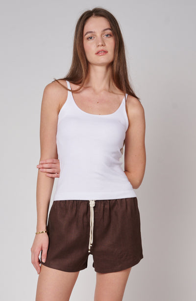 LINEN RESORT SHORTS