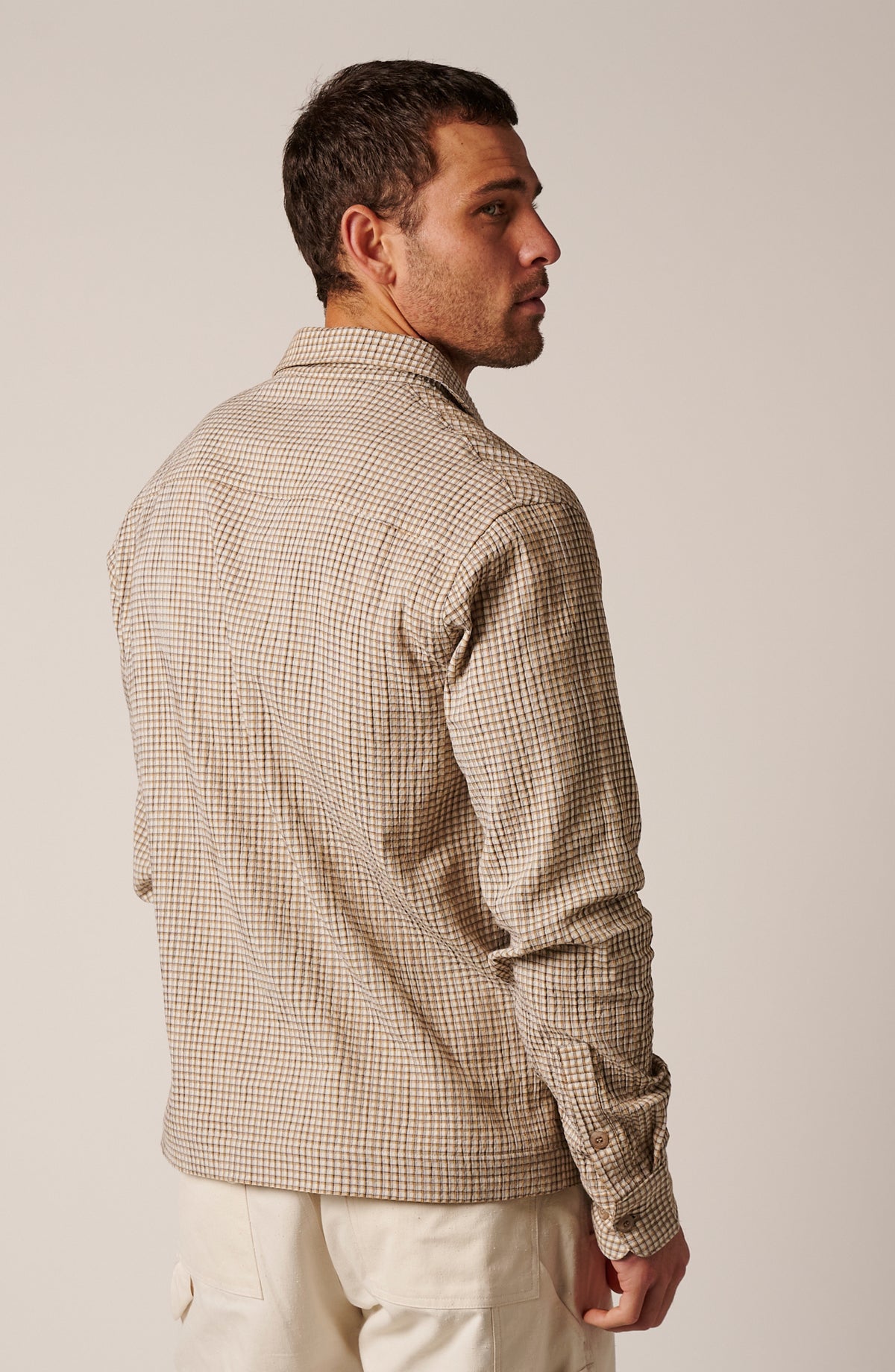 THE JACKSON COTTON BUTTON UP