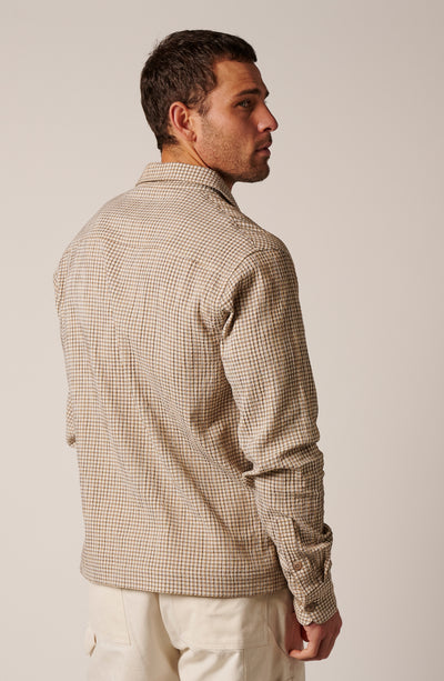 THE JACKSON COTTON BUTTON UP