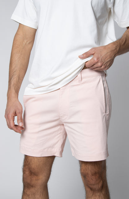 STRETCH COTTON CHINO SHORTS