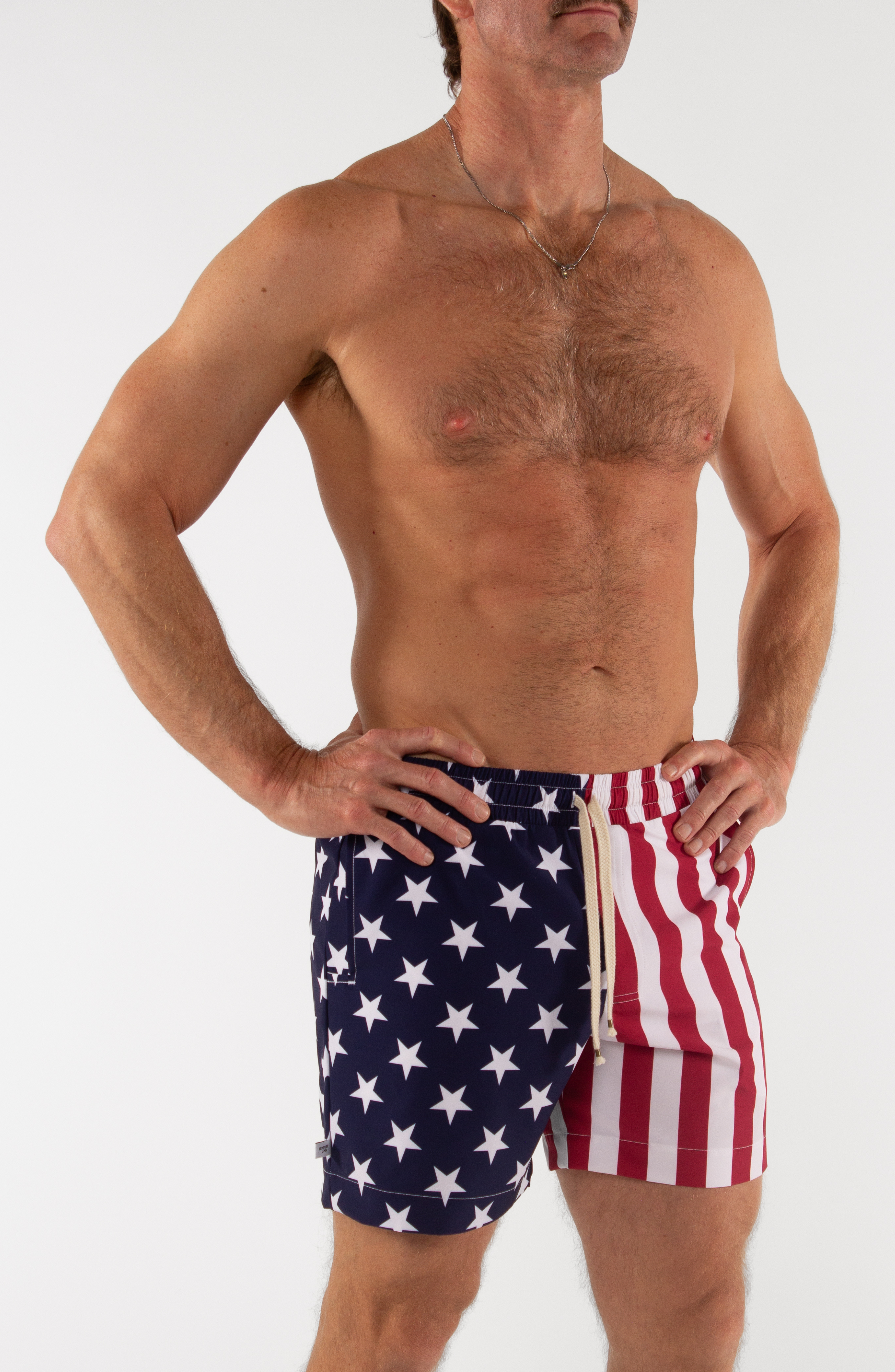 STARS + STRIPES SWIM TRUNK