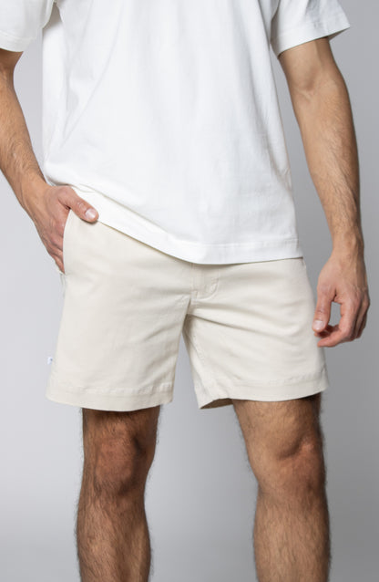 STRETCH COTTON CHINO SHORTS