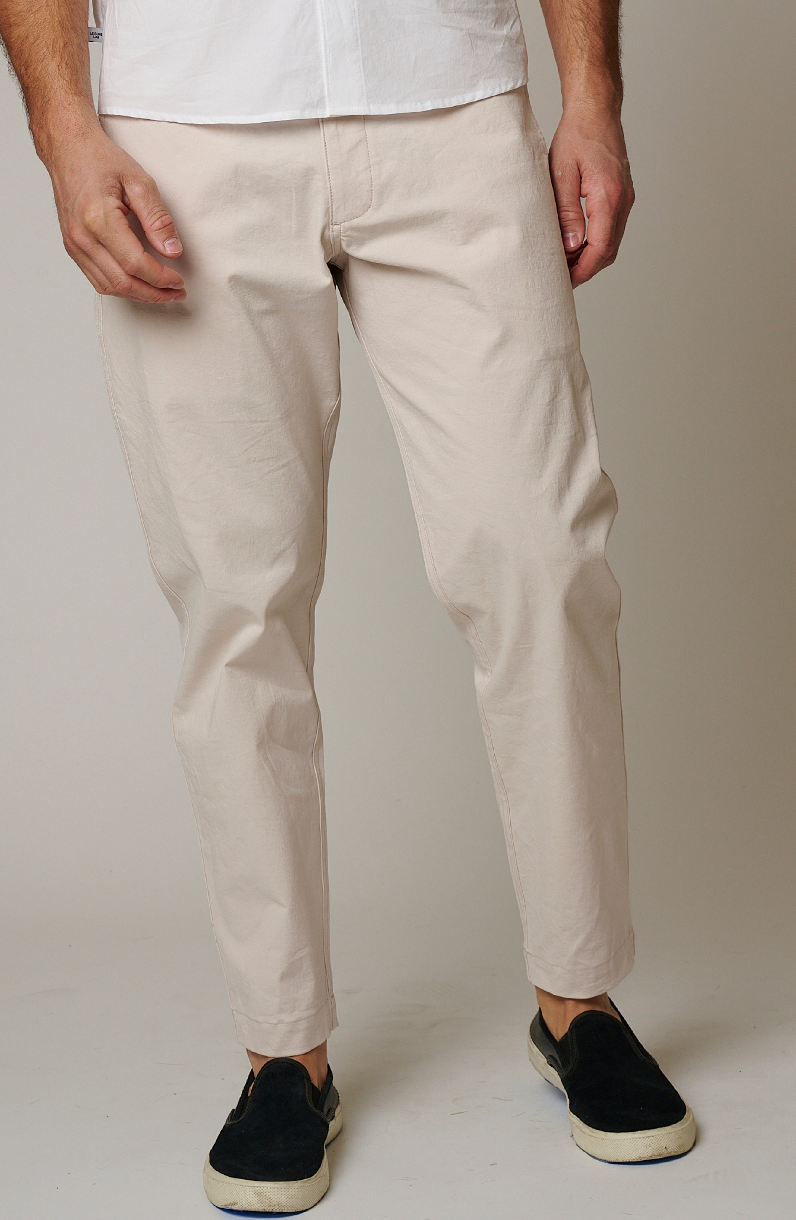 Stretch Cotton Chino Pant – LEISURE LAB®