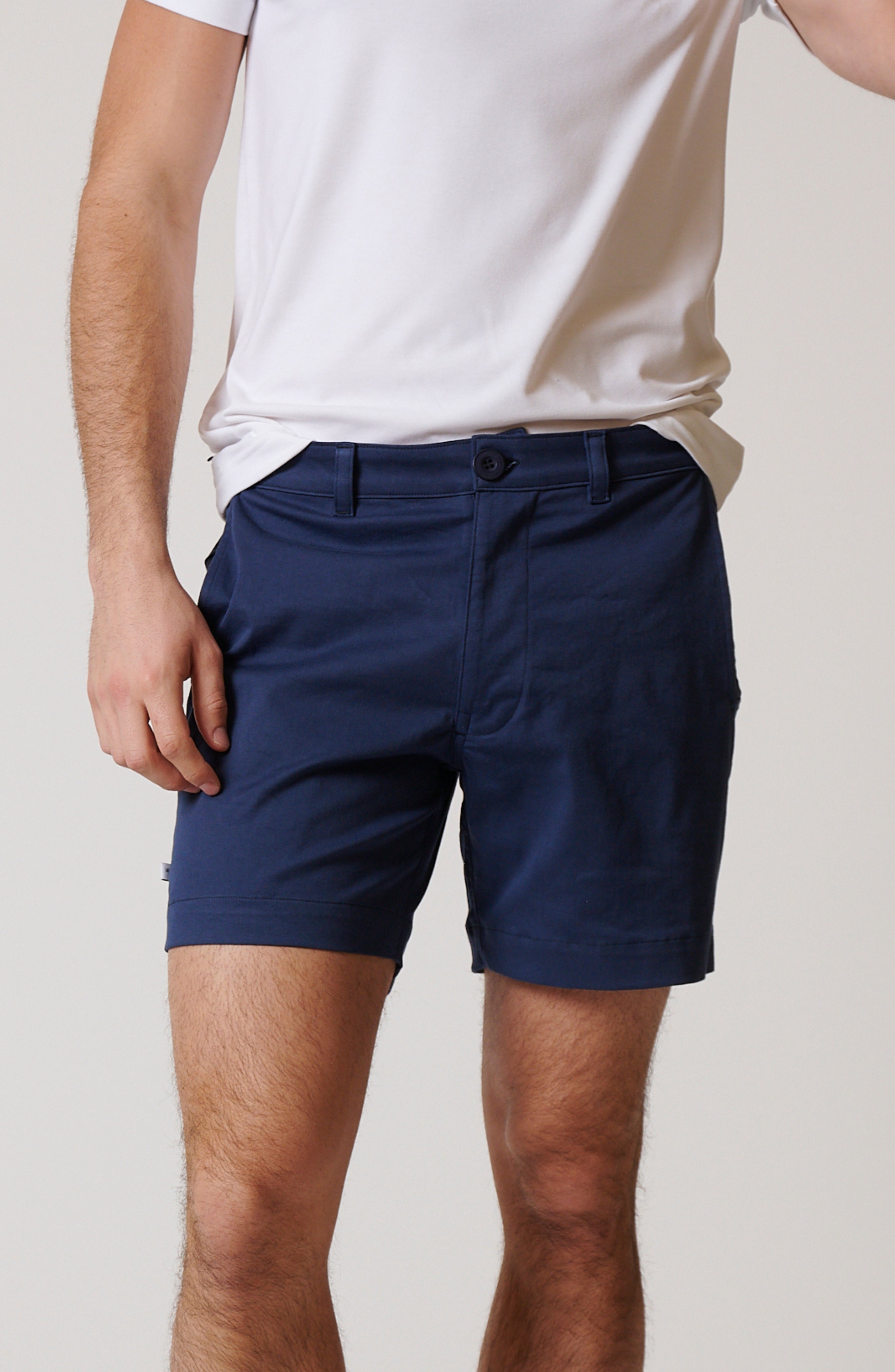 STRETCH COTTON CHINO SHORTS