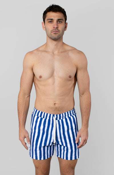 BLUE WAKE SWIM TRUNK