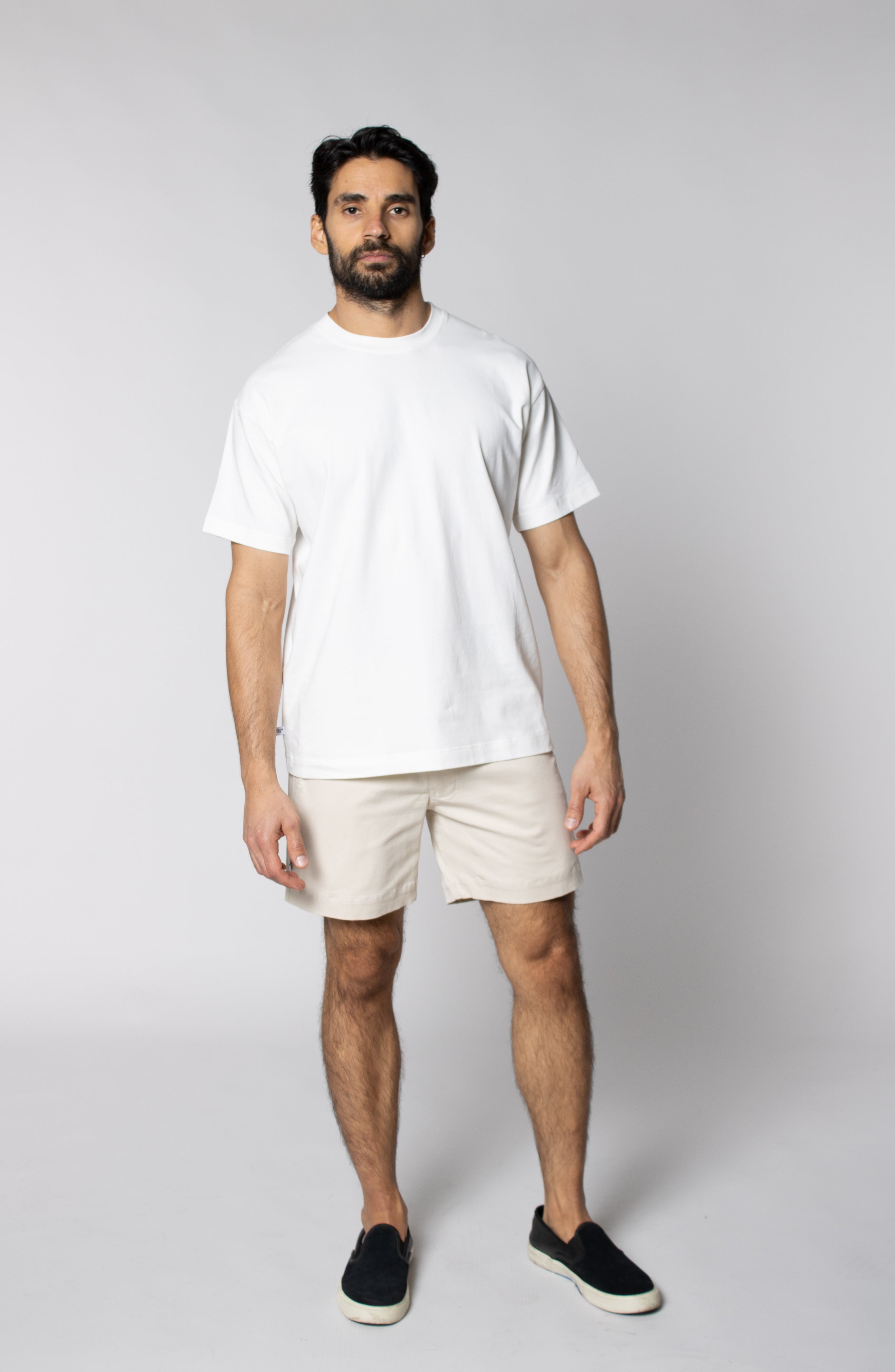 STRETCH COTTON CHINO SHORTS