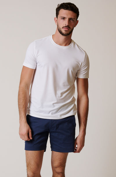 STRETCH COTTON CHINO SHORTS