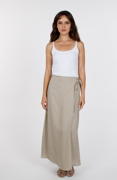 MARBELLA WRAP SKIRT