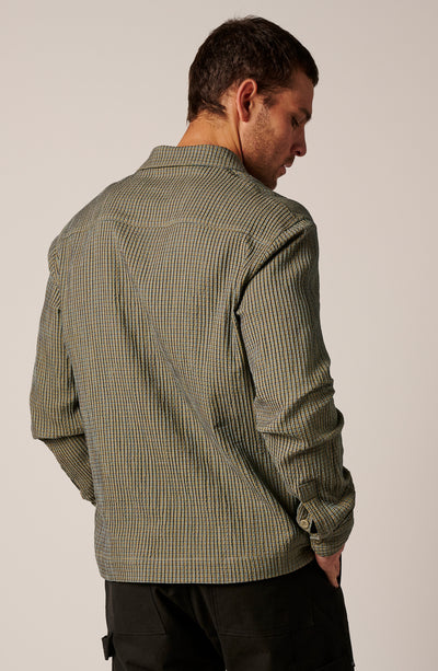 THE JACKSON COTTON BUTTON UP