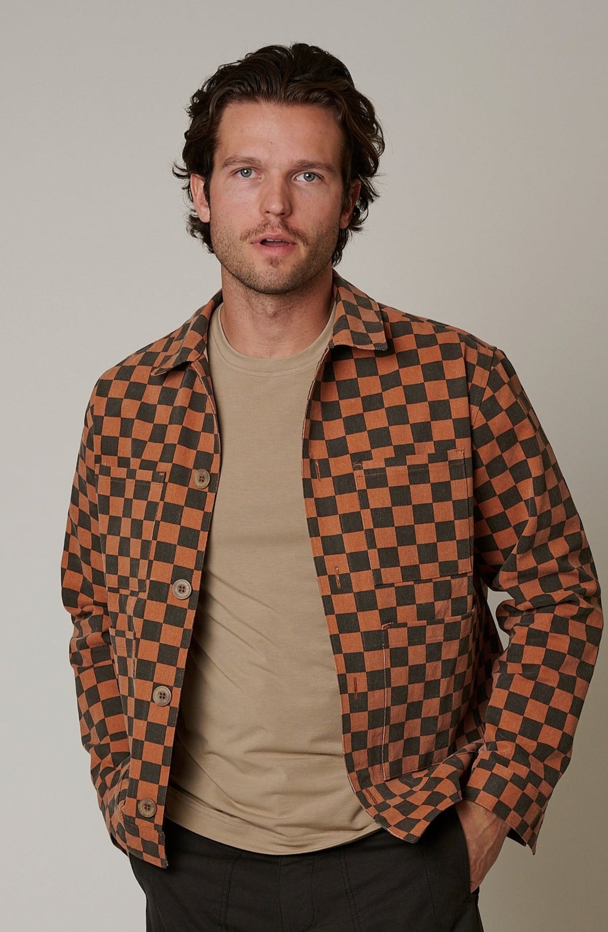BRICK CHECKMATE RANCH JACKET