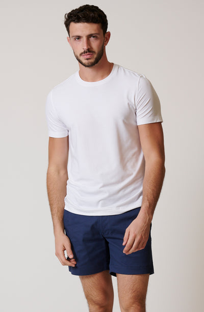 STRETCH COTTON CHINO SHORTS