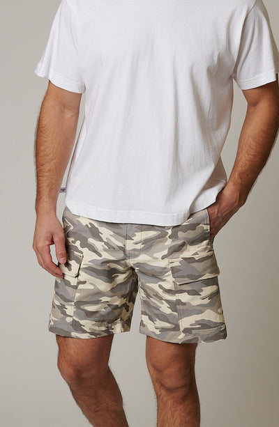 RIPSTOP CARGO CAMO SHORTS