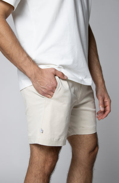 STRETCH COTTON CHINO SHORTS