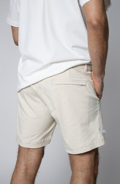 STRETCH COTTON CHINO SHORTS