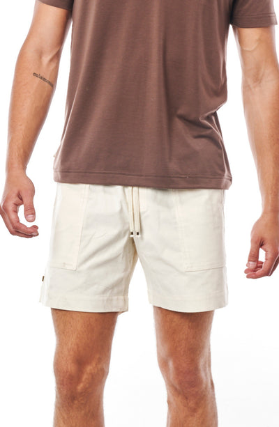 PATCH POCKET CORDUROY SHORT