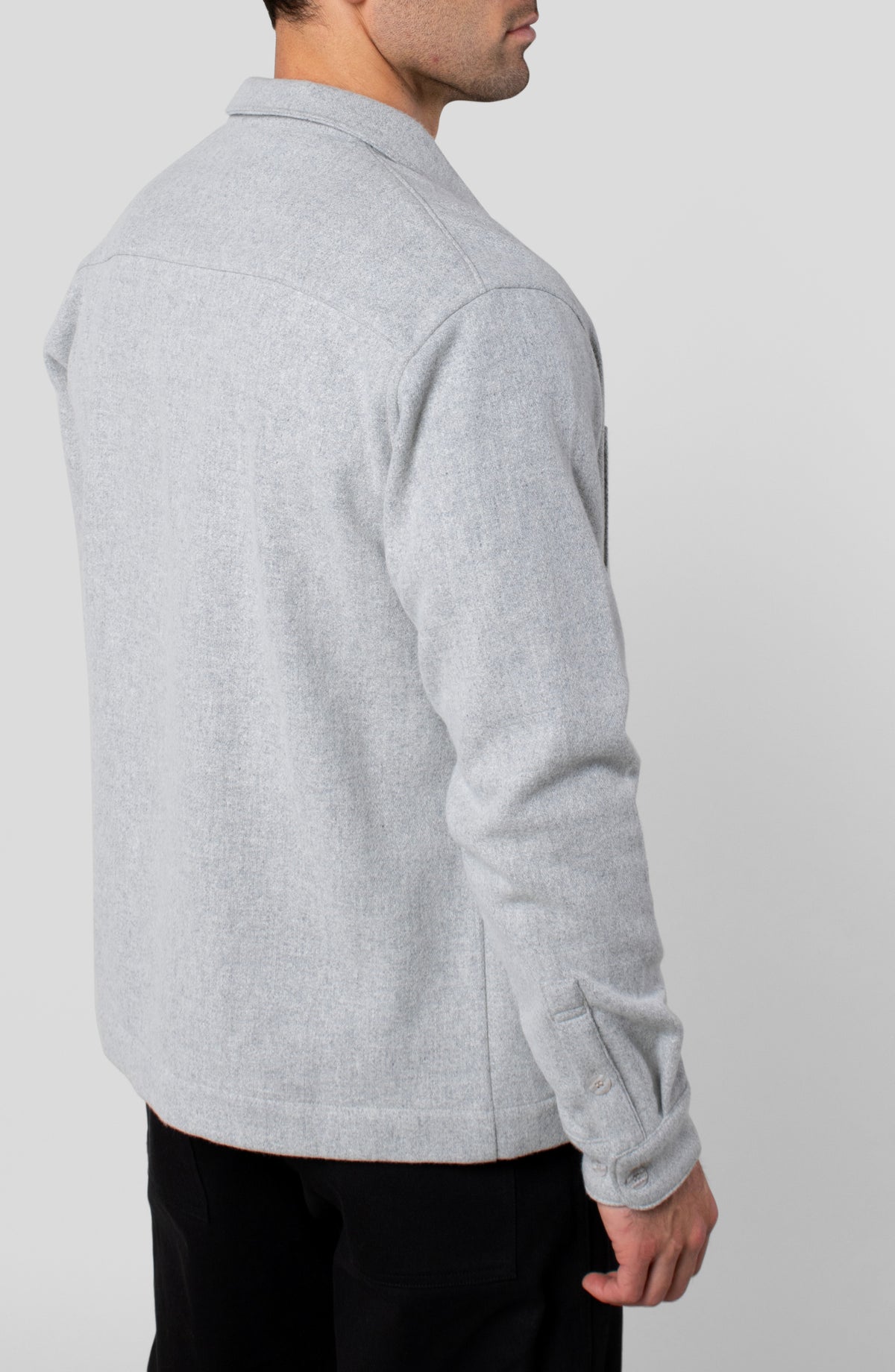KYOTO WOOL OVER SHIRT