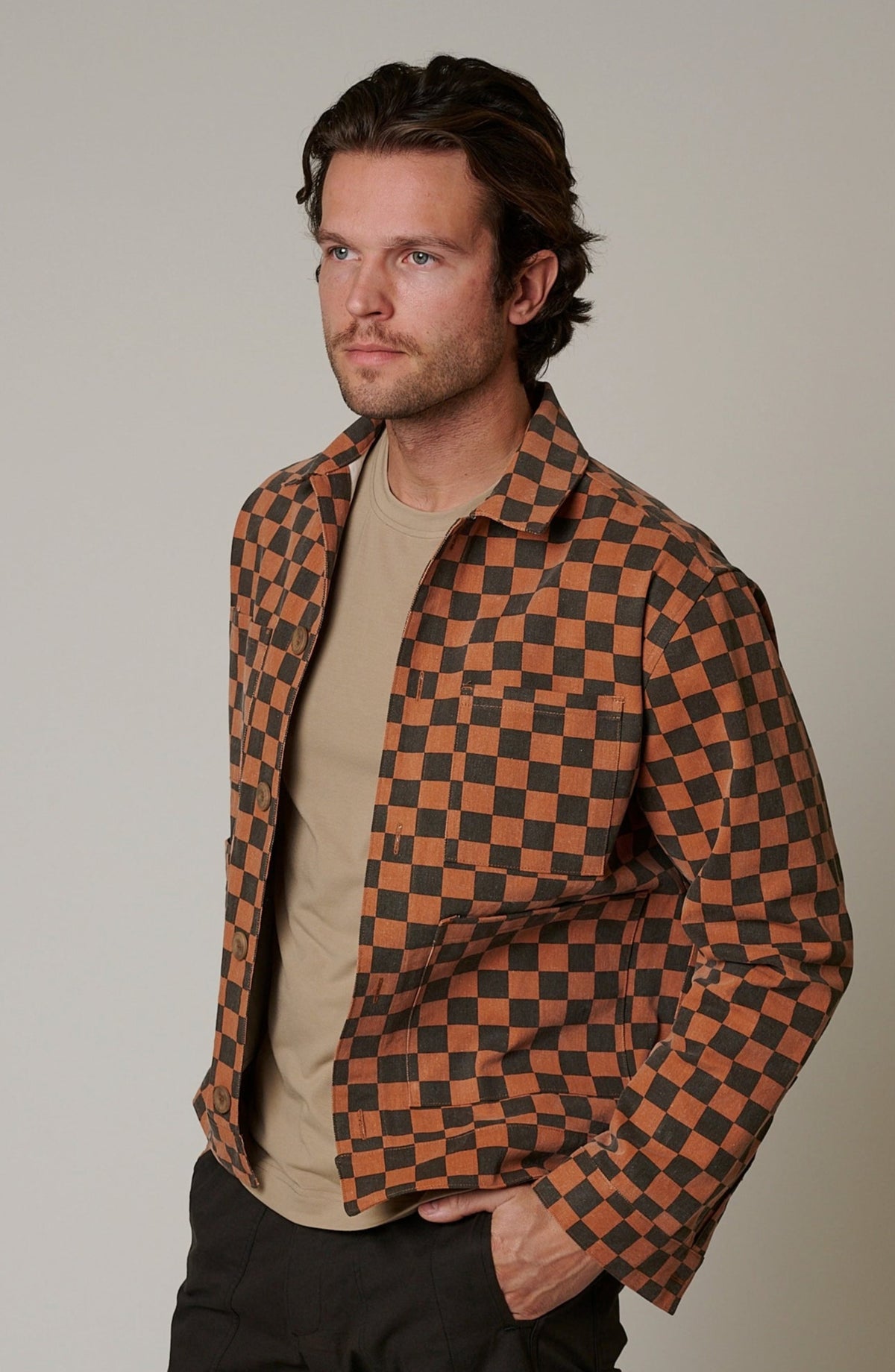 BRICK CHECKMATE RANCH JACKET