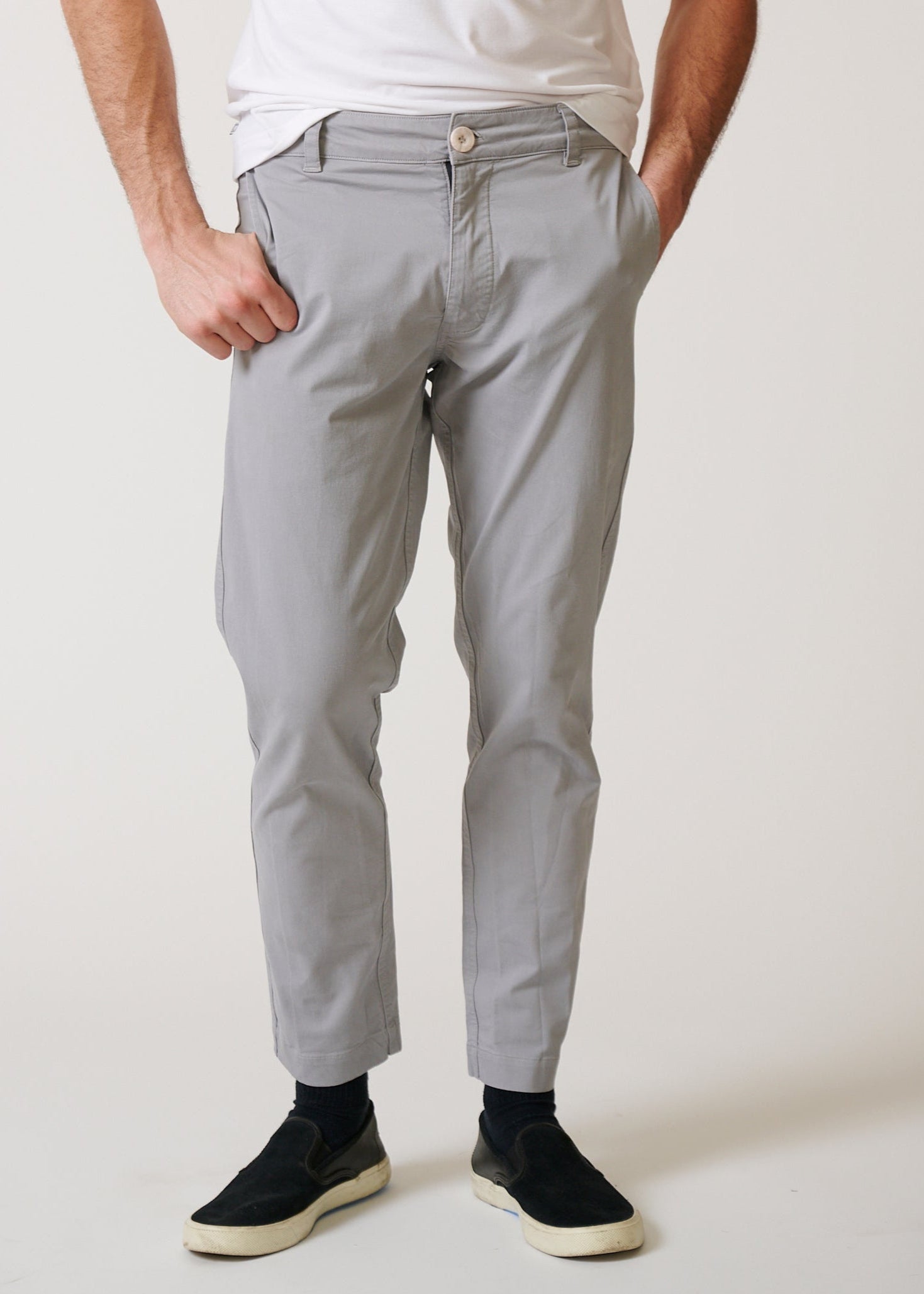 STRETCH COTTON CHINO PANT