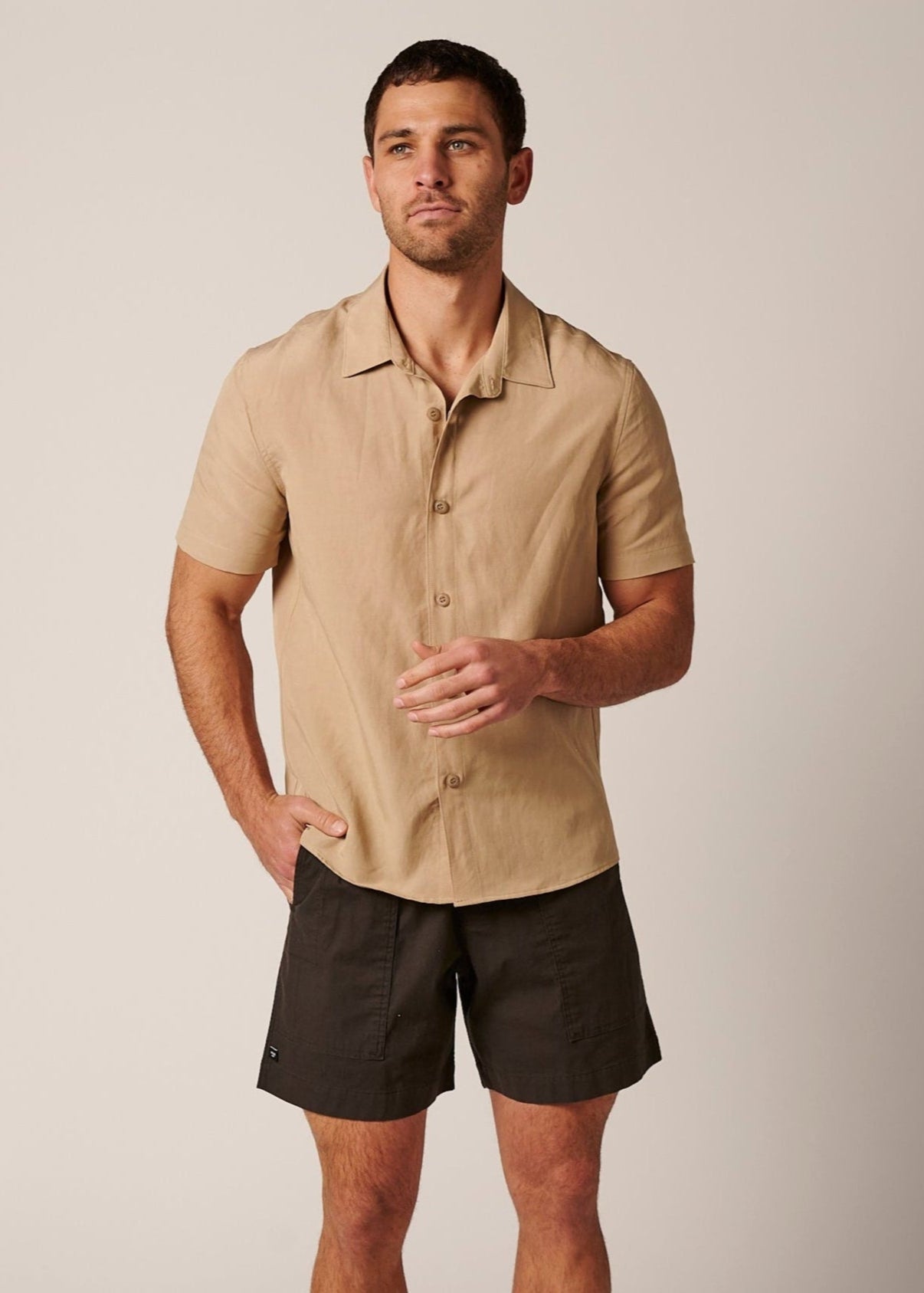 CABANA BUTTON UP