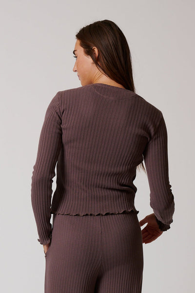 COTTON RIB LONG SLEEVE