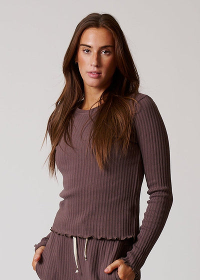 COTTON RIB LONG SLEEVE