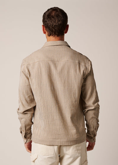 THE JACKSON COTTON BUTTON UP