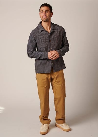 THE JACKSON COTTON BUTTON UP