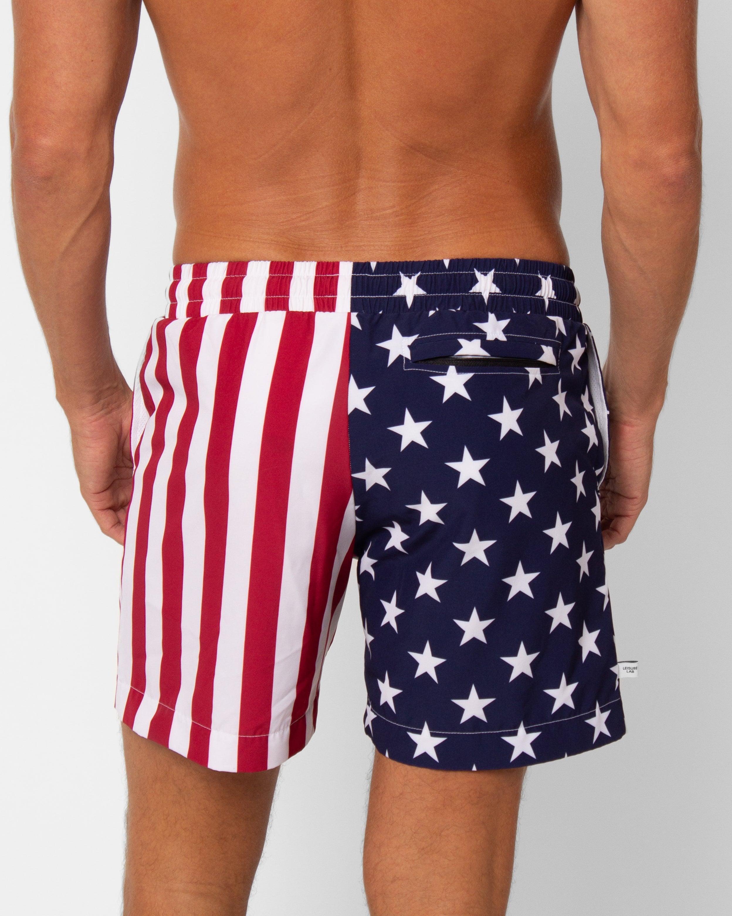 STARS + STRIPES SWIM TRUNK