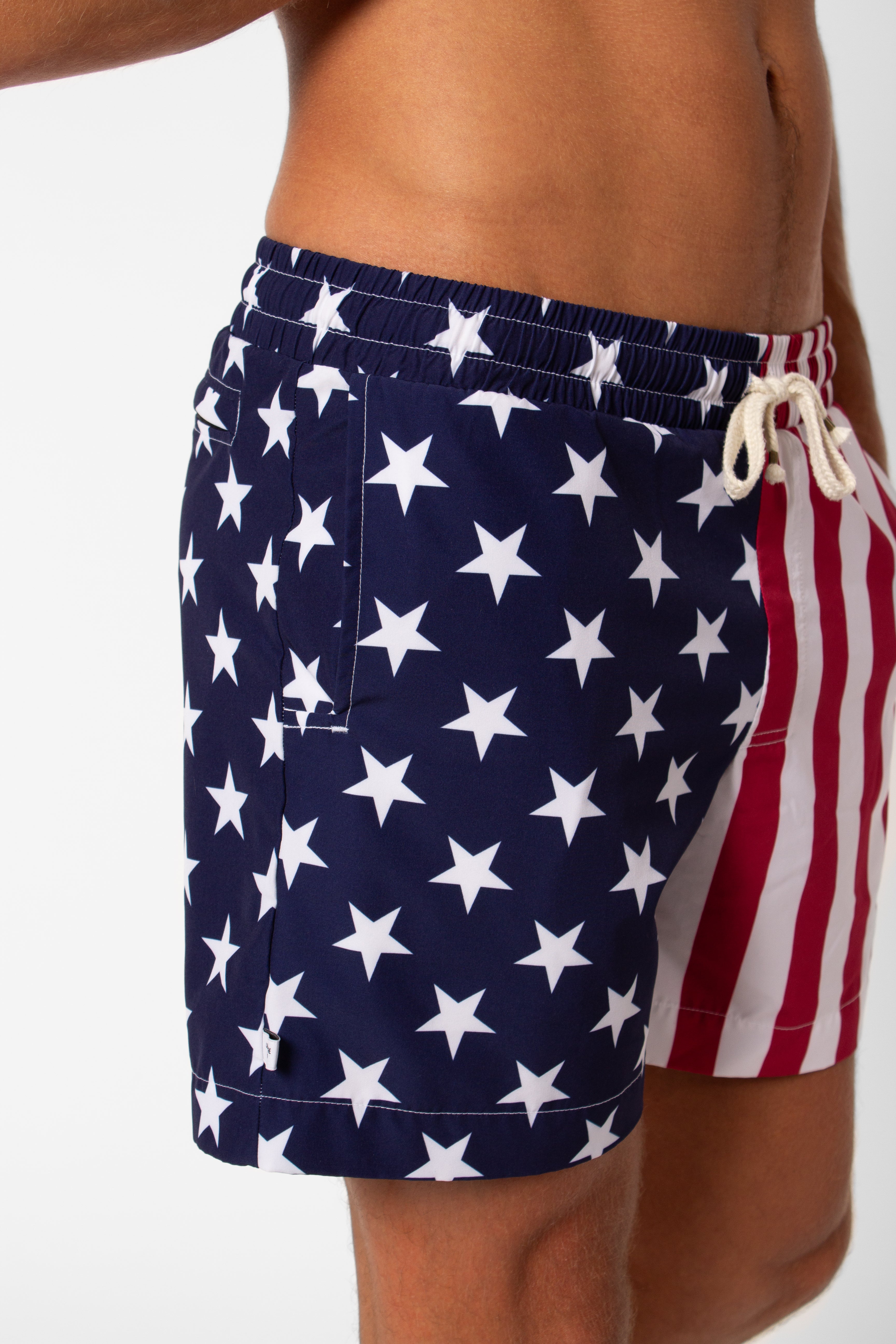 STARS + STRIPES SWIM TRUNK