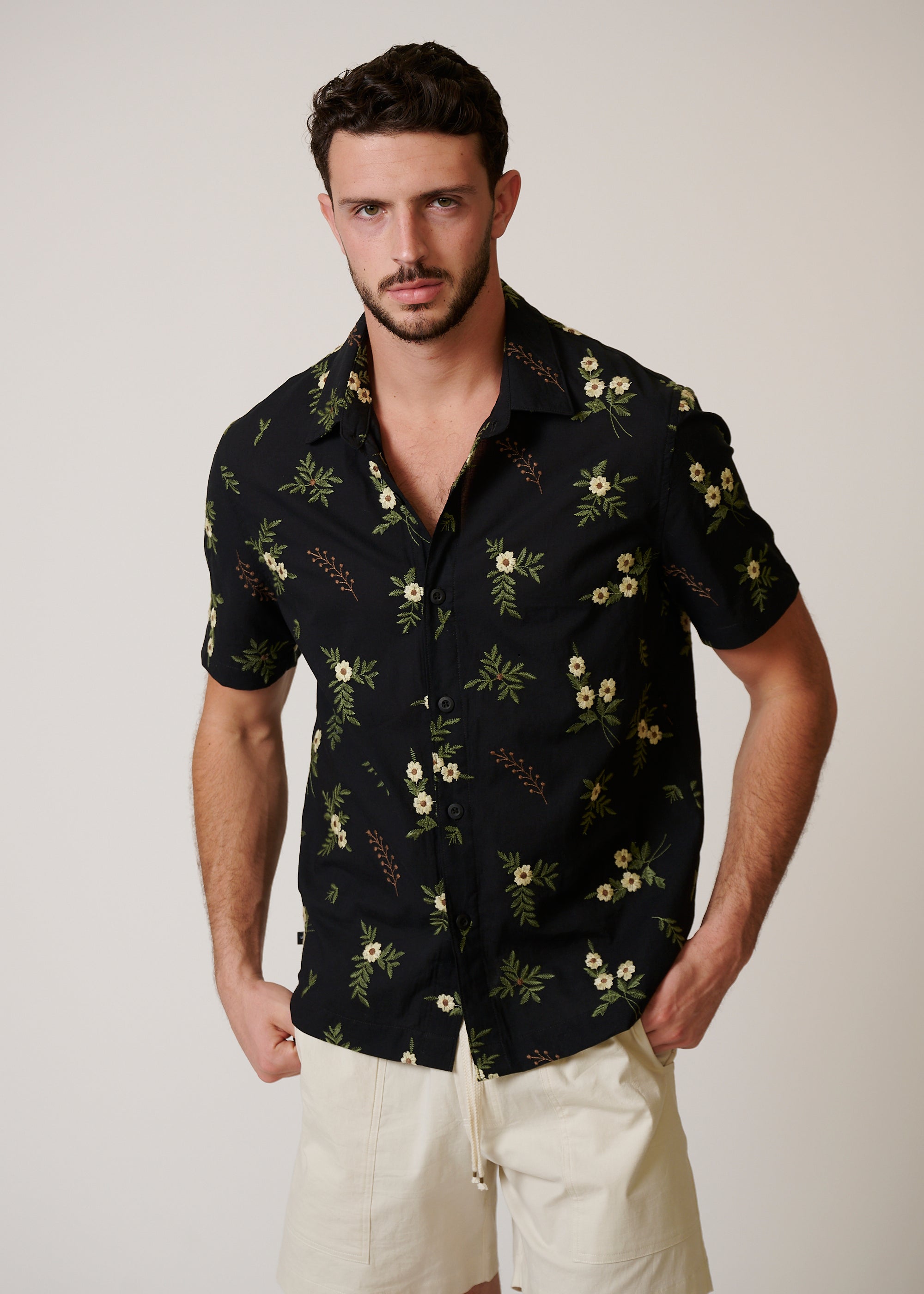 JACO COTTON BUTTON UP