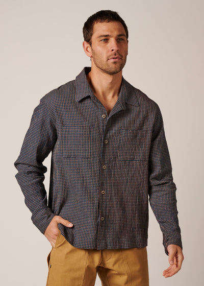 THE JACKSON COTTON BUTTON UP