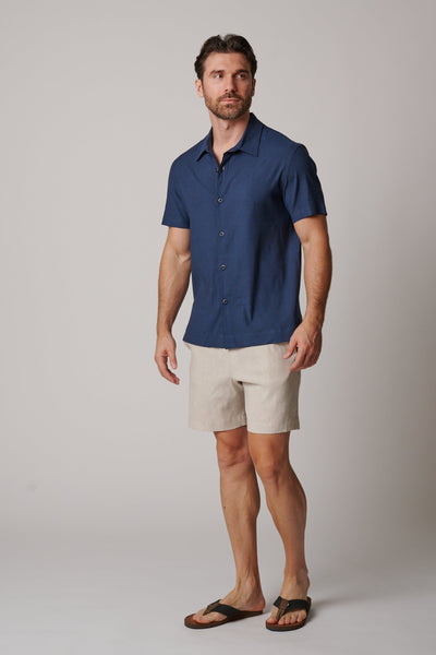LAID-BACK LINEN SHORTS