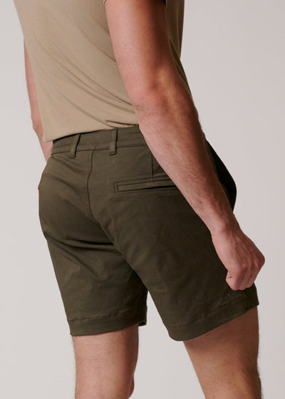 STRETCH COTTON CHINO SHORTS