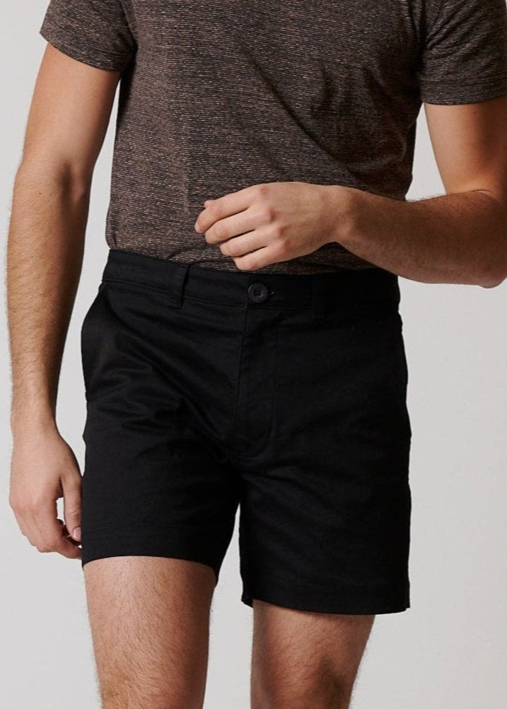 STRETCH COTTON CHINO SHORTS