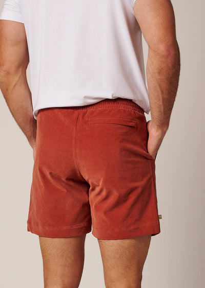 PATCH POCKET CORDUROY SHORT