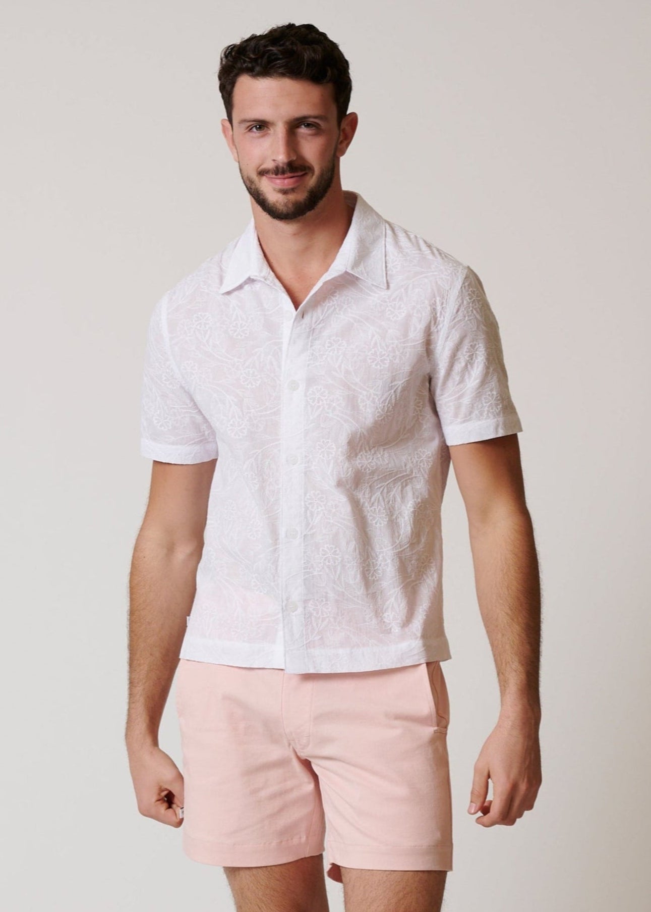 STRETCH COTTON CHINO SHORTS