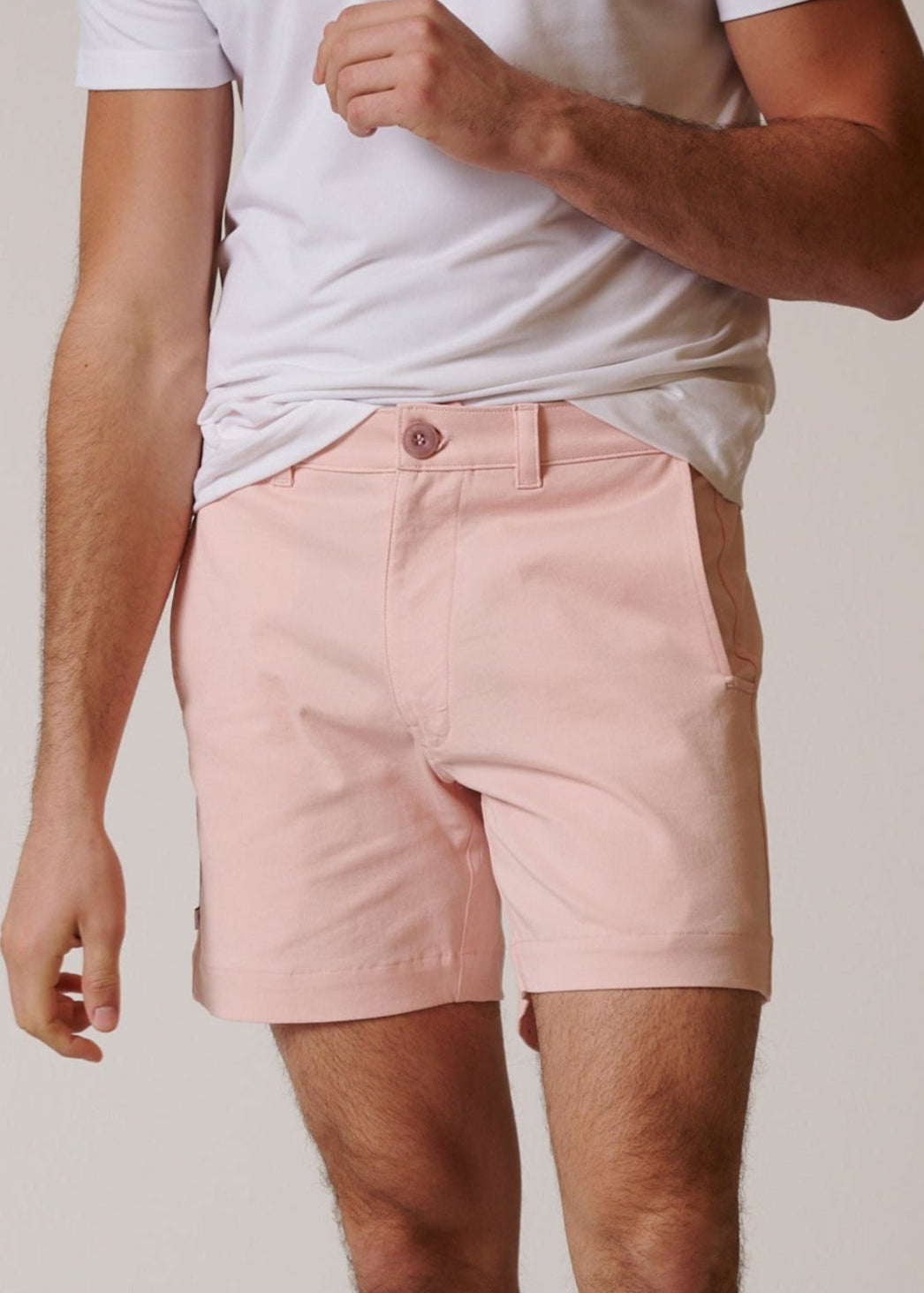 STRETCH COTTON CHINO SHORTS