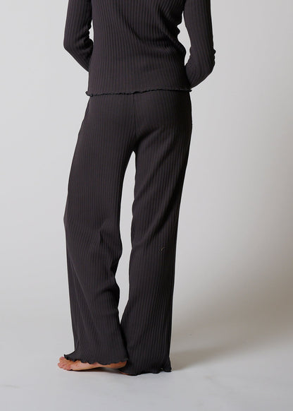 COTTON RIB PANT